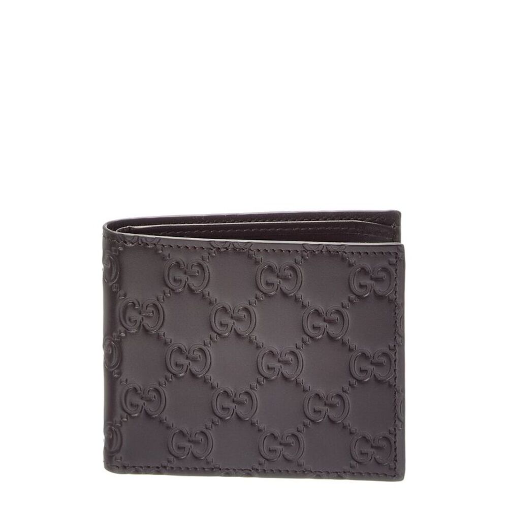 Gucci Leather Wallet, Brown